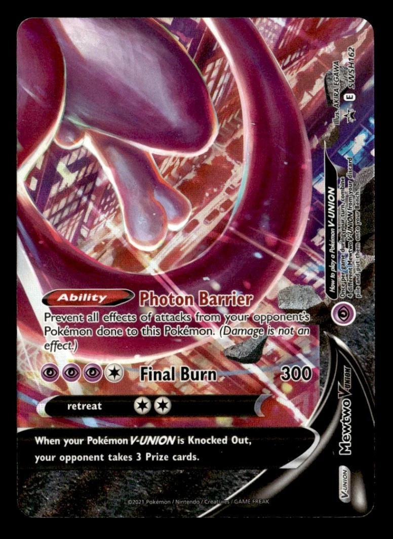 Mewtwo V-Union SWSH162 SWSH: Sword & Shield Promo Cards for sale