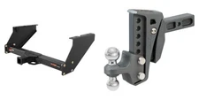 CURT Trailer Hitch Class 5 Towing Kit Ball Mount Adjustable Cushion #15316-45951