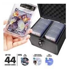 2-Slot Sportkarten Graded Card Case Box for 4...