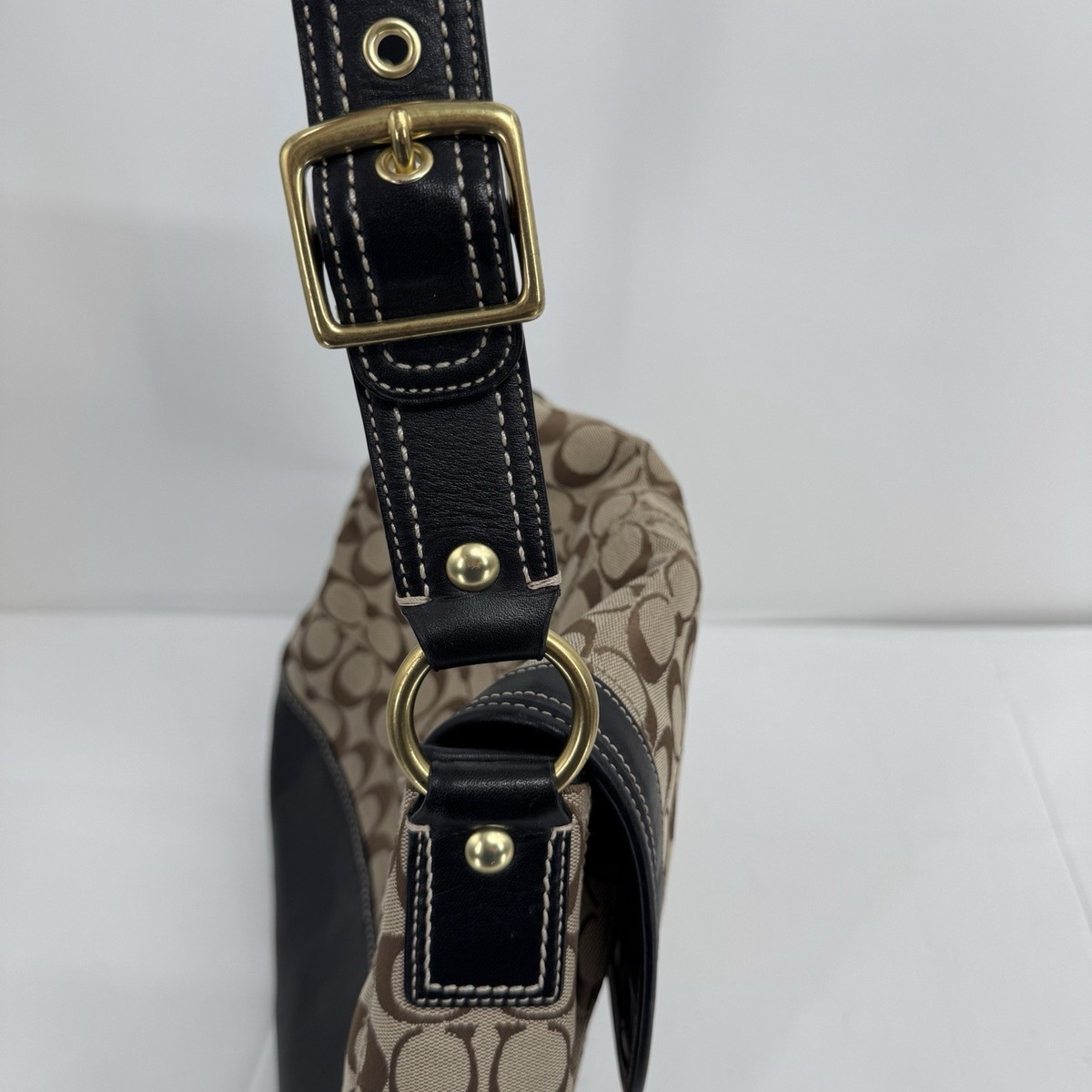バッグ COACH Turn Lock Legacy Shoulder Bag Y2K s-l400.jpg