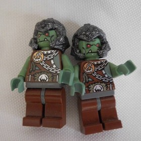 LEGO Castle Goblin Knight Skeleton Troll Minifigure Set 7048