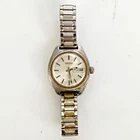 Vtg 1974 Seiko 2706-0020 Automatic Day Date Silver 24mm Nice - Runs Well