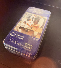 MasterPieces Norman Rockwell The Rookie Saturday Evening Post 500pc Puzzle Tin
