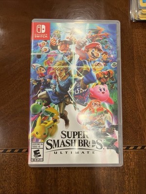 Super Smash Bros. Ultimate Nintendo Switch With Case 2018