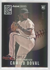 2022 Panini Capstone Artist Proof 39/49 Camilo Doval #8 9cf