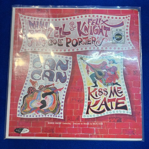 Knight LP Vinyl Record Sing Cole Porter’s Can Can Kiss Me Kate EX+/EX- DCF 1009 - Picture 9 of 10