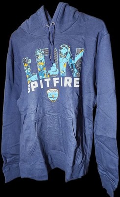 London Spitfire Overwatch League Mens Large Pullover hoodie NWT