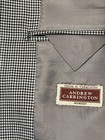 HOUSE OF CARRINGTON Men’s Wool Silk Linen 3-Button Plaid Sportcoat Size 42R — photo 5