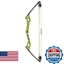 Bear Archery Apprentice Youth Bow Right Handed Ages 4-7 13.5 lbs 24" Flo Green