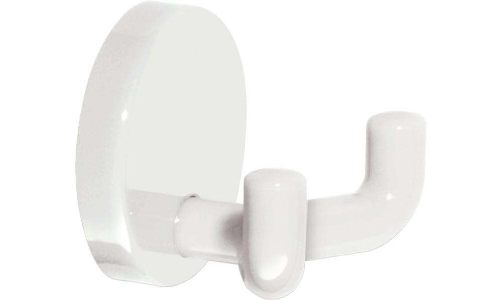 HEWI Doppelhaken 477.90.025 2 Haken Polyamid 90 tiefschwarz Ø 50 mm Ausladung...