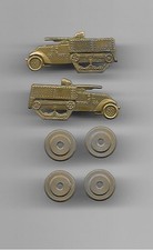 B79  TANK DESTROYER UNIT INSIGNIA - WWII - (1 left and 1 right)