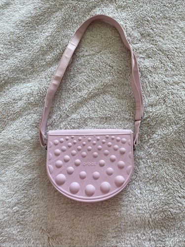 Crocs Pink Crossbody Messenger Drehverschluss - Bild 4 von 9