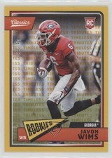 2018 Panini Classics Rookies Timeless Tributes Gold 29/99 Javon Wims #281 3wl