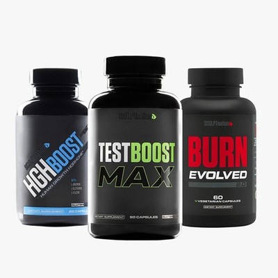 Sculptnation Test Boost Max & Burn Evolved & Human Grow Hormone Fat Weight Loss