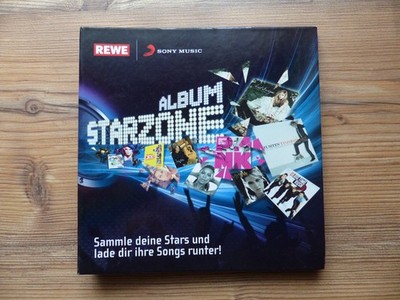 Rewe Sammelalbum Starzone mit 70 von 96 Karten