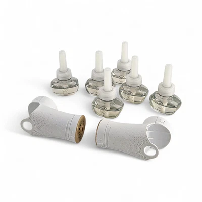 Glade PlugIns Scented Oil Pomegranate + Currants Scent, 2 Warmers + 6 Refills