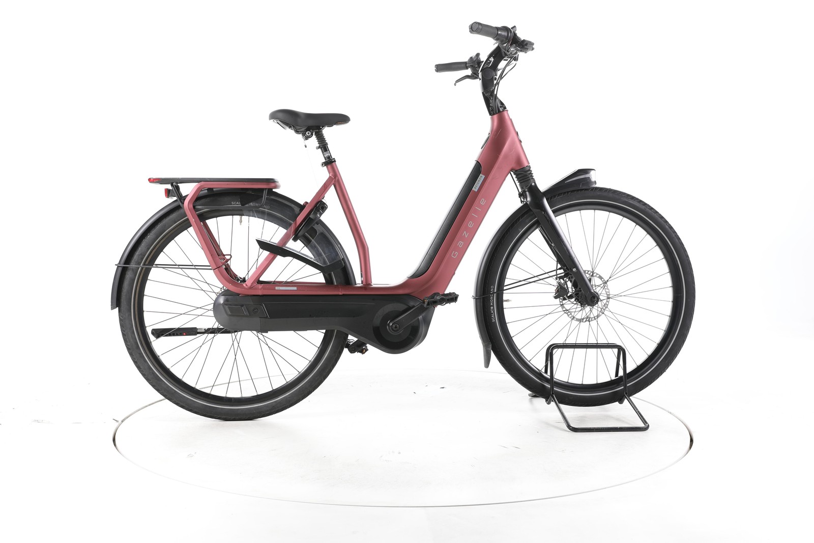 Gazelle Avignon C8 HMB Vélo électrique de ville Bosch Batterie 625Wh 28" rose