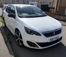 PEUGEOT 308 Diesel HATCHBACK - 1.6 BlueHDi 120 GT Line 5 Door Hatchback