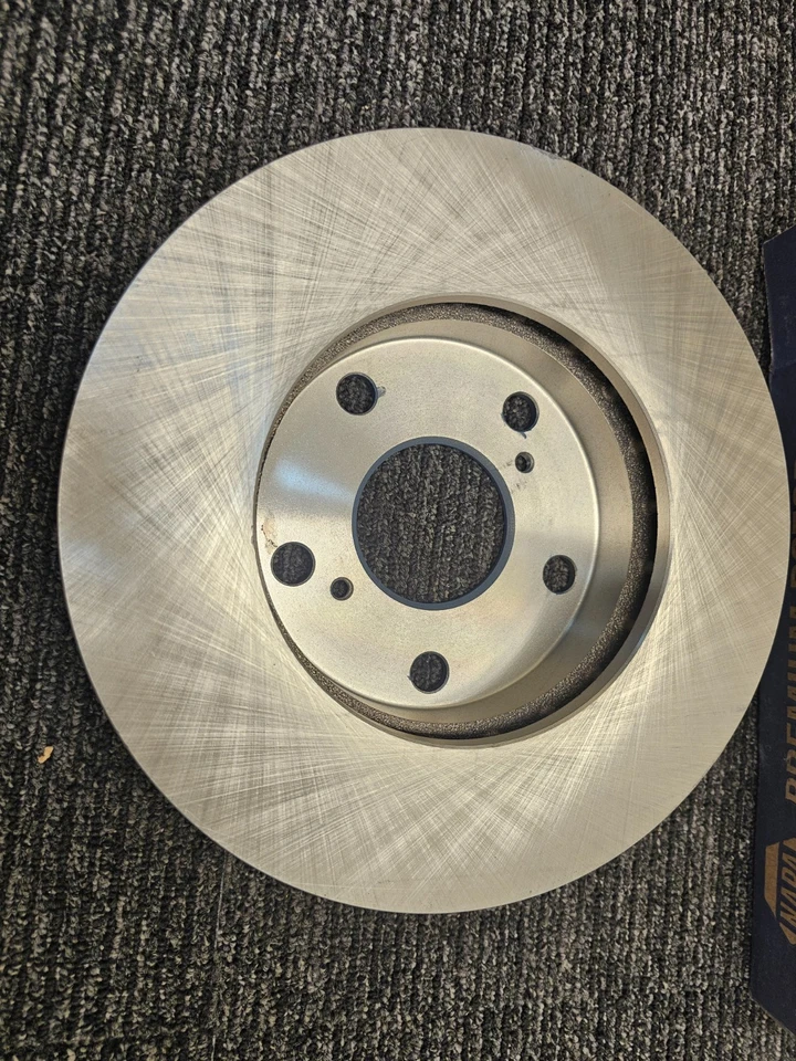 Rotor de freno premium de hierro fundido sin recubrimiento NAPA 4886219 para Toyota Camry 1992-2001 Foto 3 de 4