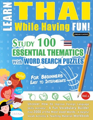 Linguas Classics | LEARN THAI WHILE HAVING FUN! - FOR BEGINNERS | Taschenbuch