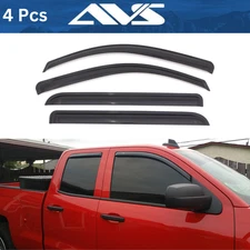 AVS Vent Visors Rain Guards for 2014-2018 GMC Sierra 1500 Extended Cab