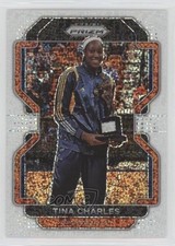 2022 Panini Prizm WNBA White Sparkle Prizm Tina Charles #200 0xh3