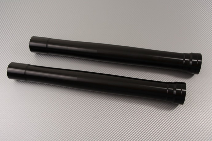 Tubes de fourche avant SPR chromés haute performance pour Street Triple 765 RS