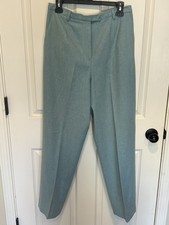 Women  s Vintage Pendleton Wool Pants Size 10 Light Green