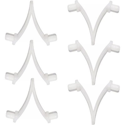 Butterfly Pool Clips 6-Pack, Replacement Clips for Pool Cleaning Tools, Brush