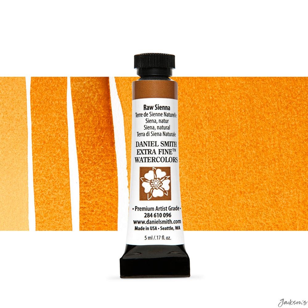 Daniel Smith Watercolour Paint Tube 5ml Raw Sienna Artists Painting Colour