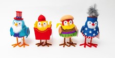 TARGET - 2026 FEATHERLY FRIENDS PATRIOTIC SET of 4 - July 4th - 250th USA