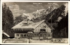 Ak Bad Hindelang im Oberallgäu, Giebelhaus, ...