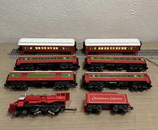 MTH Railking O Gauge 4-6-0 Christmas Express Steam Engine Madison Passenger Set