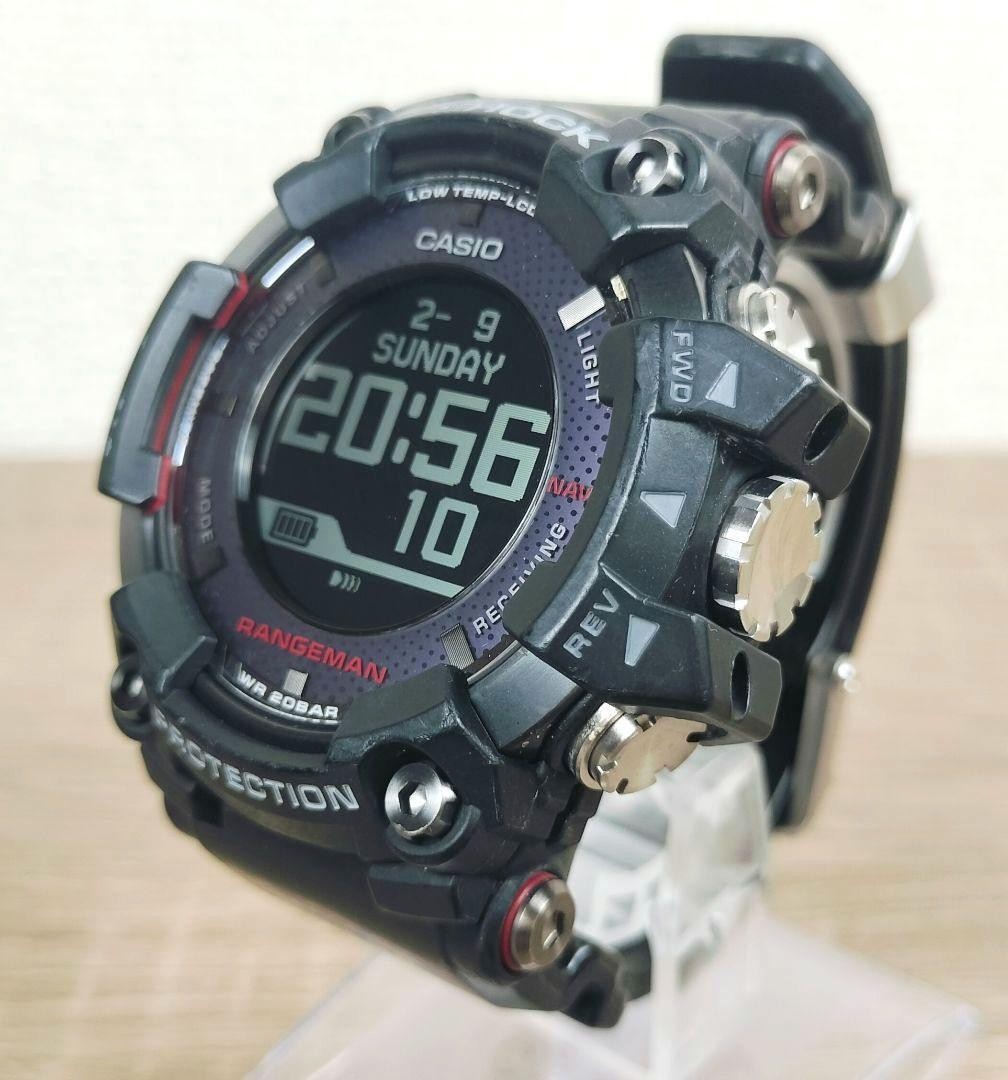 Casio G-Shock GPR-B1000-1JR Rangeman GPS Solar-Assisted Casio G-Shock GPR-B1000-1JR Rangeman GPS Solar-Assisted