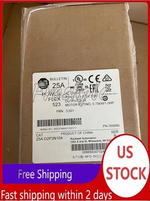 25A-D2P3N104 /B AB PowerFlex 523 AC Drive Spot Goods Fast Shipping