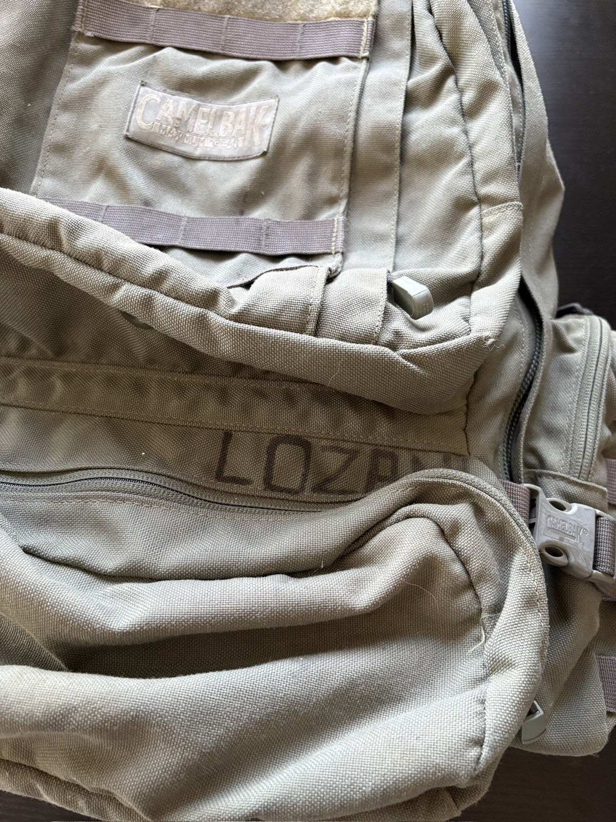 Old Gen Camelbak Maximum Gear Backpack BFM Green with Medical Insert