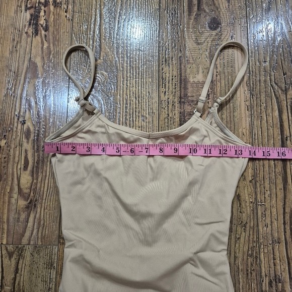 SOLD Capezio Camisole Leotard Nude Womens Large image 6
