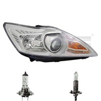 Scheinwerfer Rechts Chrom H1/H7 AFS FüR Ford Focus II Da_ HCP DP FFS Inkl Lampen