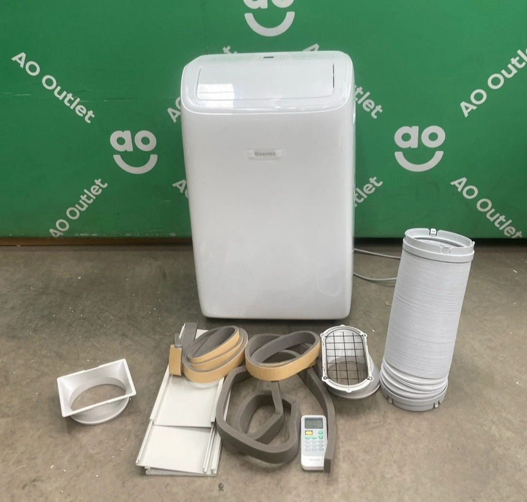 Hisense APC09QC 9000 BTU Portable Air Conditioner 3in1 Dehumidifier UK Stock