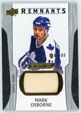 2024-25 Upper Deck Engrained Icons Remnants #R-MO Mark Osborne /100 (256383)