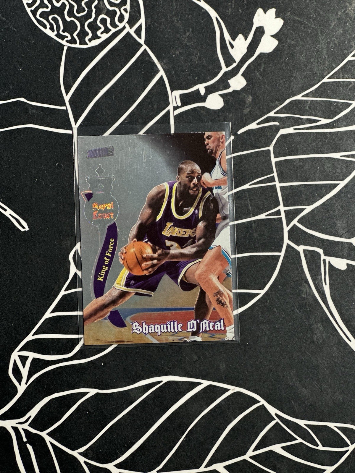Shaquille O'Neal #RC7 Basketball Cards 1997 Stadium Club Royal Court trading card — raw and PSA graded price guide