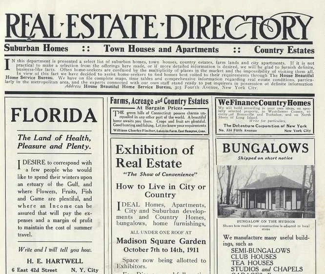 HOUSE BEAUTIFUL Aug 1911. Garden Furniture, Sun Dials, Sleeping Porches, more - Image 4 of 4