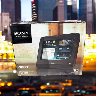 Sony Dash Personal Internet Viewer HID -C10 (New Opened Box) WiFi Certified 2010
