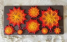 Papercraft Charms | 5" x 10" Silicone Decor Mould | Redesign with Prima