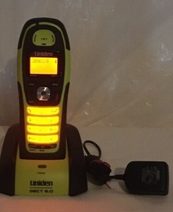 Uniden-DWX207-DECT-6-0-Single-Line-Waterproof-Expansion-Handset-Green-WORKING