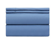 Deluxe Hotel Quality Microfiber 4 PC Deep Pocket Bed Sheet Set Wrinkle Resistant