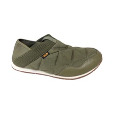 Teva Men's ReEmber Ember Moc Dark Olive Slip On Shoes 1125472