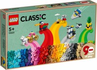 90 Jahre Spielspaß Lego Classic 11021 Aus 1100 Teilen Mit 15 Anleitungen N5/22