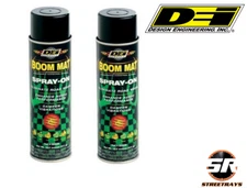 DEI 050220 Boom Mat Spray-On Sound Deadener 18oz Can Noise Insulating 2 Pack