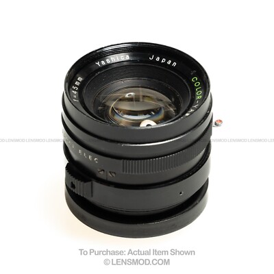 Yashica Electro 35 GTN Yashinon 45mm F1.7 Classic lens for